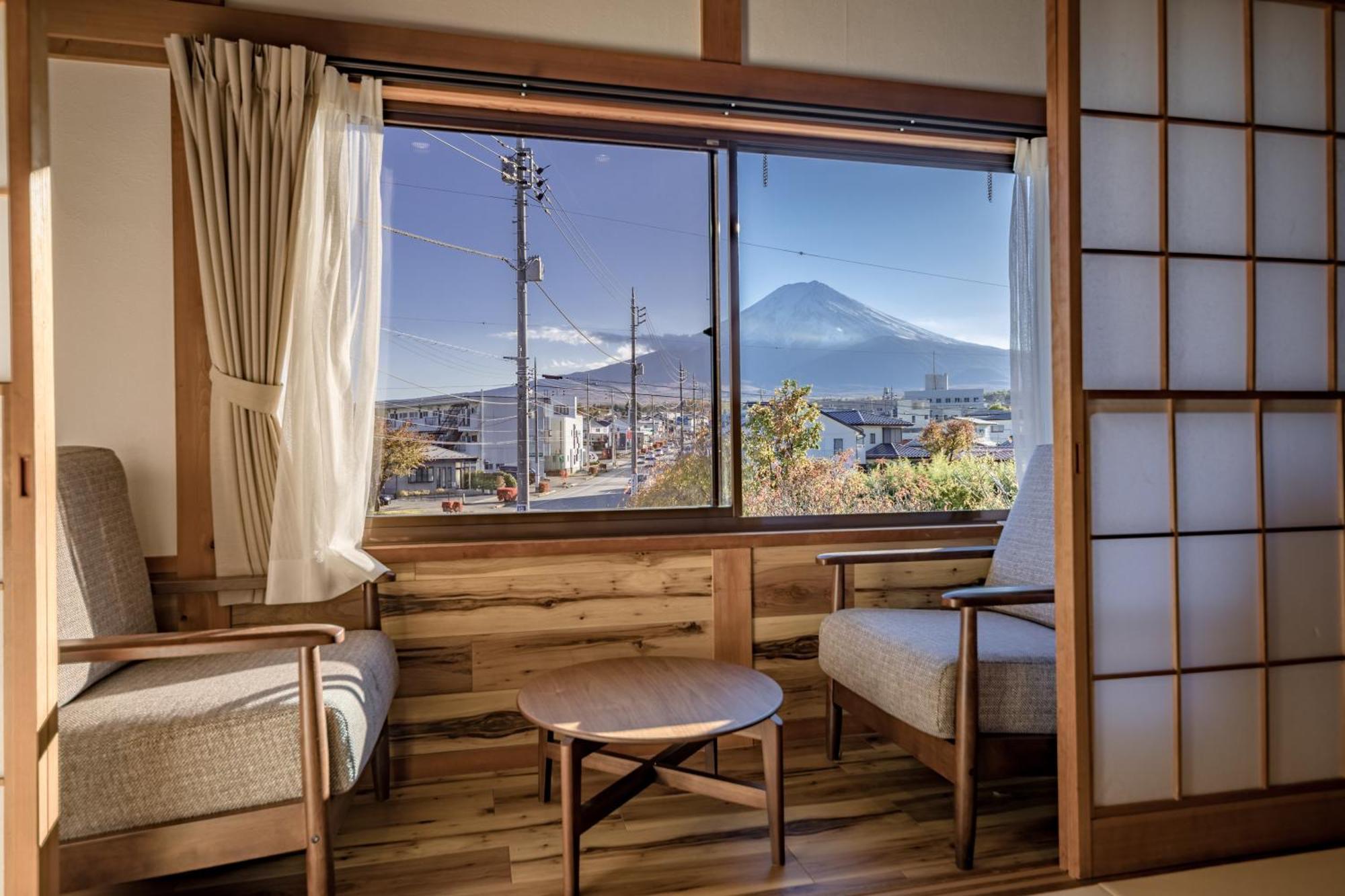Villa Enjoy Mt.Fuji A Fujiyoshida Esterno foto